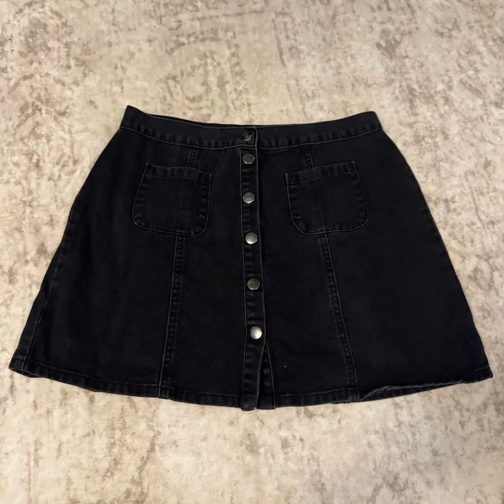 Urban-outfitters Women's Black Skirt